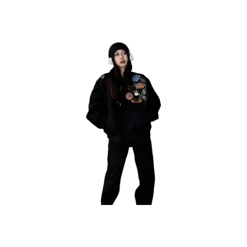 PWUE Черный Унисекс Куртки