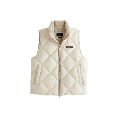 Abercrombie＆Fitch Экрю Мужские Жилеты