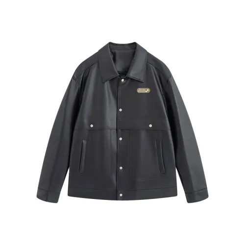 RVANGUARD Кожа Куртка Унисекс