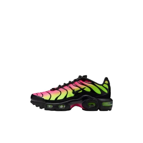 Nike Air Max Plus Low Top Детская Беговая Обувь Черная Унисекс