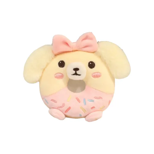 77 SEVEN DREAM Милый Фальшивая Десерт Животные Пончик Значок Набор Плюшевый Брелок 10 см Высота