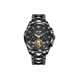 Стальной браслет, чисто черный