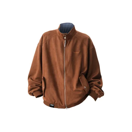 KIRHNE Коричневый Унисекс Куртки