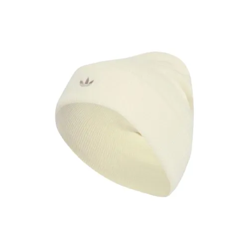 Adidas Акриловые шапки-бини унисекс бежевые