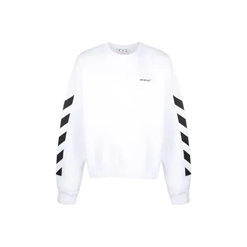 OFF Белый Свитшот Мужской Белый