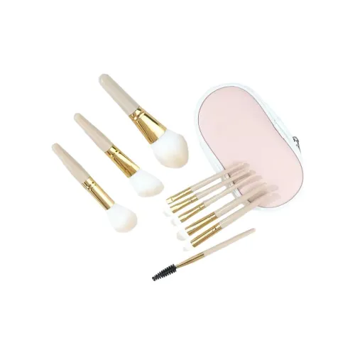 OEING Кожа Сумка Кисть для макияжа Путешествие Набор