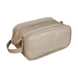 Утолщенный многослойный двойной молния, скрытая текстура, стиль - бежевый, большой размер / размер, нет текста