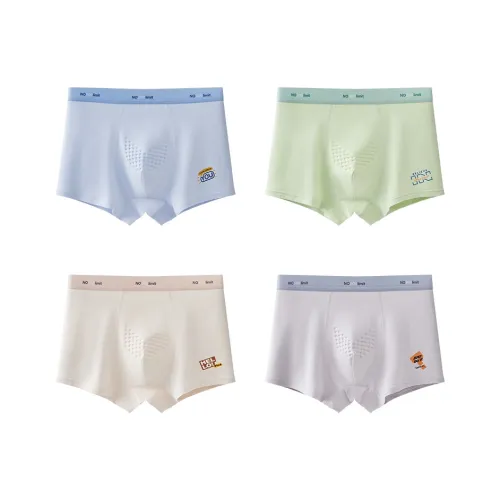 Marcolor 4 пачки Абрикос + Зеленый + Синий + Светло-фиолетовый школьное нижнее белье