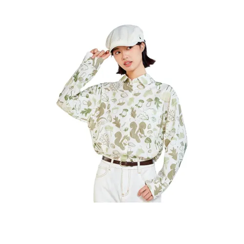 MUGUOGUOMU Осенняя рубашка свободный крой женский