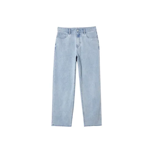 JACK JONES Medium Denim Blue Men's Jeans JACK JONES Средний деним синий мужской джинсы