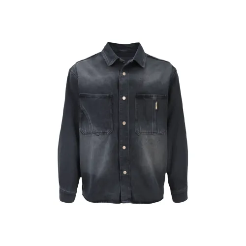 AHCN Черные Мужские Рубашки