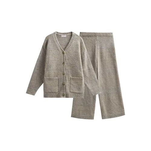 Same Language Пижамный комплект женский Crow Chick серый