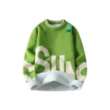 Зеленый, утолщенный и с флисовой подкладкой