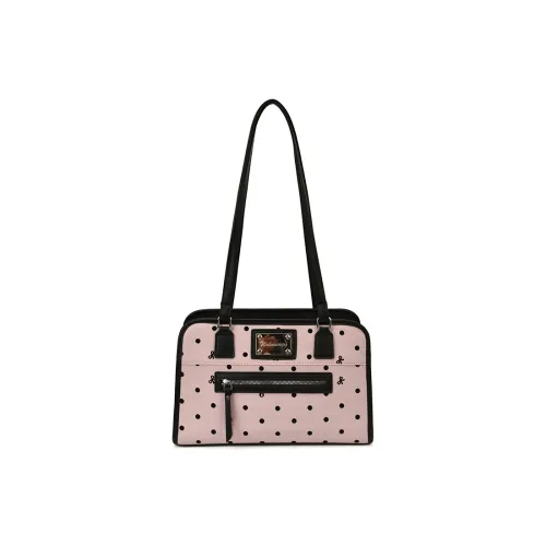 BAODIDAISHU ПУ (полиуретан) Рюкзак On The Плечо Женский Розовый Черный