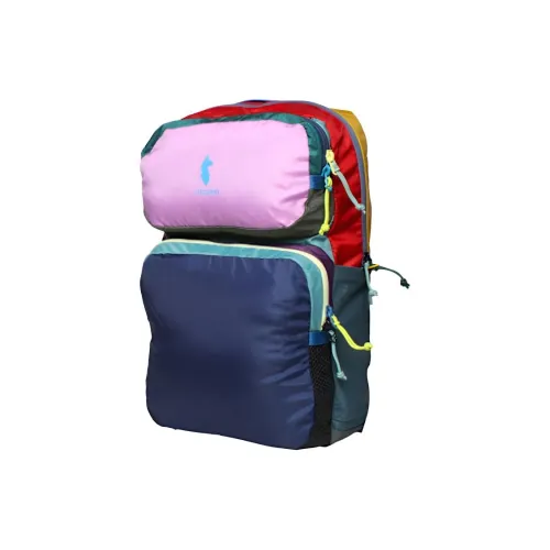 Cotopaxi Нейлон Рюкзак Стандартный Унисекс Темно-синий Синий Пэчворк Розовый