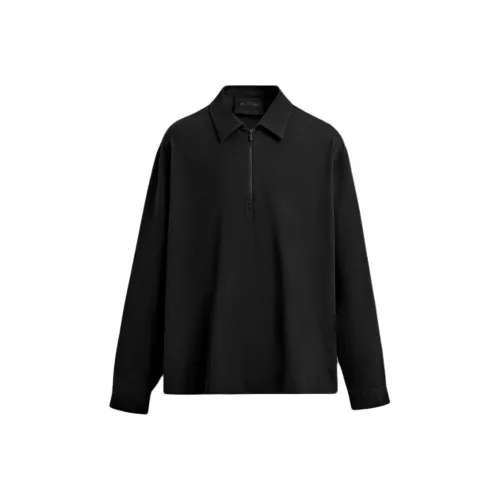 ZARA Мужская черная поло