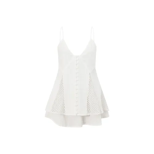 SABO SKIRT Белый Женские Слип-платья