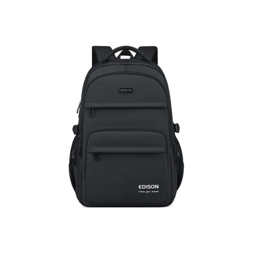 EDISON Nylon Backpack Standard Men's Multicolor Эдисон Нейлон Рюкзак Стандартный Мужской Многоцветный