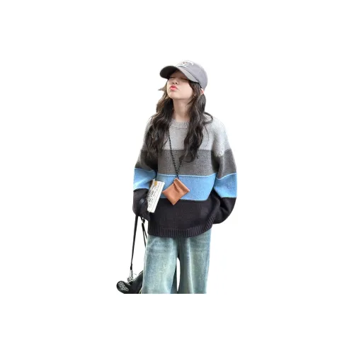 Синий цвет. Цветовой блок. Свитер. Kids. Свитеры