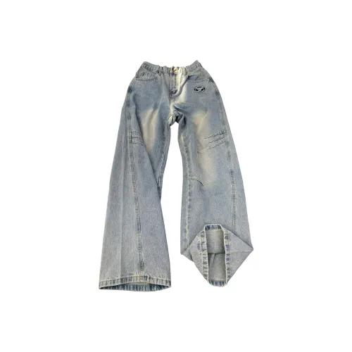 WARNING LIGHT Унисекс Джинсы