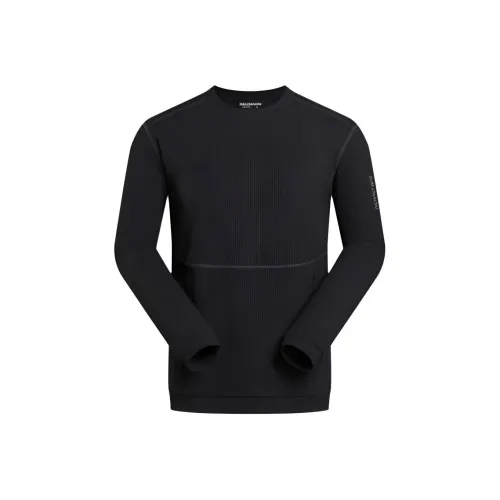 SALOMON Мужские черные свитшоты