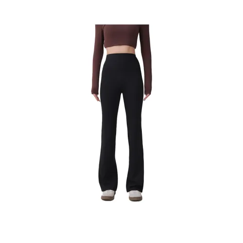 MIIOW Черные Женские Повседневные Штаны