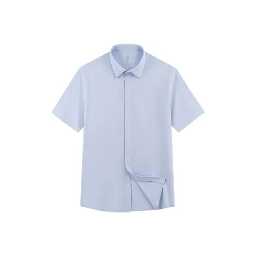 OUDING Рубашка Мужская Ледяной Кислород Синий