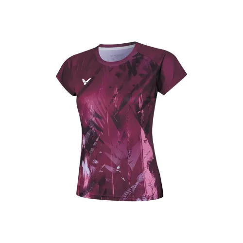 Victor Анкора Красная Женская T-Рубашка