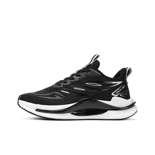 Кроссовки Binary для бега низкий топ черный и белый мужской