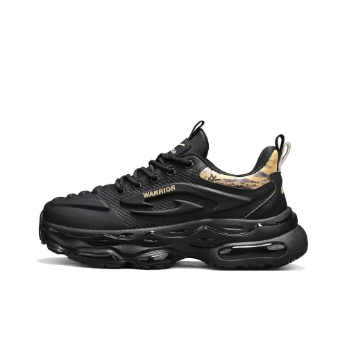 Warrior Амортизация Устойчивость к истиранию Дышащий Противоскользящий Низкий Топ Кроссовки с толстой подошвой Мужские