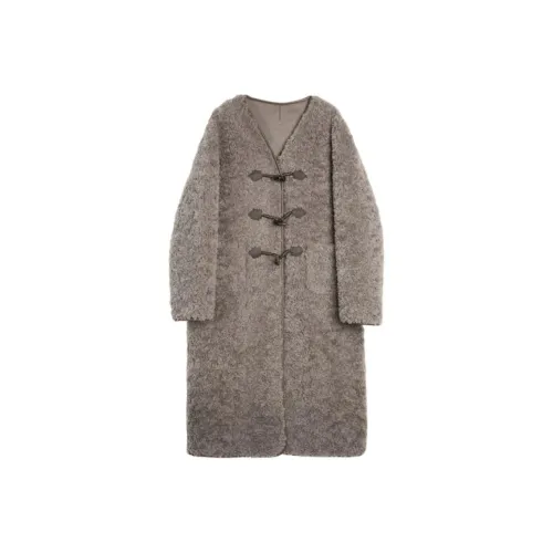 ELLE Кофейный Бежевый Женский Бархатный Куртка