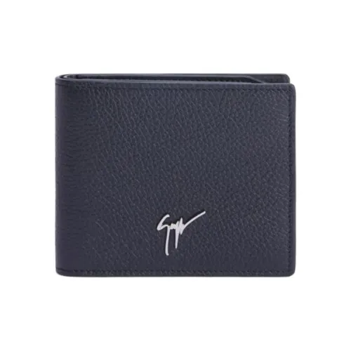 Giuseppe Zanotti GZ Leather Wallet Men's Black