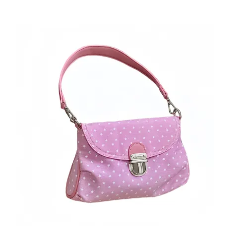 Versman Ткань Сумка через плечо Стандартная Женская Розовая