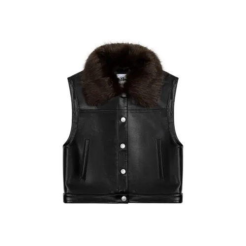 CALLED BACK Черные Женские Жилеты