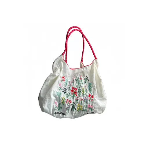 OTA Ткань Сумка через плечо Стандартная Женская Белая