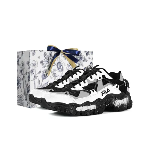 FILA Жидкость Повседневная обувь Низкий топ Черный Белый Унисекс