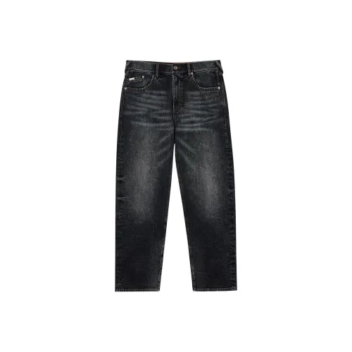 JACK JONES A16 Темно-серый деним мужские джинсы