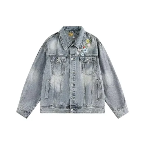 KAIZZGAO Мужские Джинсовые Куртки