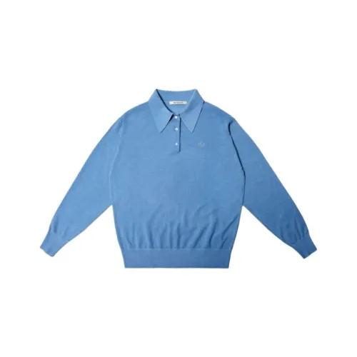 Moromoro Ожерелье-чокер Длинный Sleeved JUMPER Поло Женские