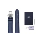 Синий складной механизм застежки