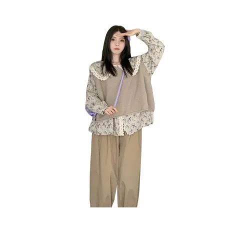 Dippanis Многоцветный Топ + Трикотаж Женские Трикотаж