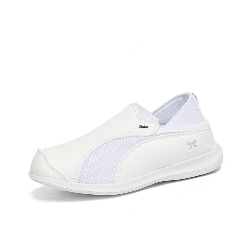 Bake Женские повседневные туфли Белый Женские