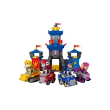 Wawu Команда Спасение Рыцарь Штаб-квартира Башня 4-Машина+Собака