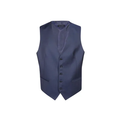 Tagliatore Мужские жилеты морского синего цвета