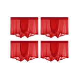 4 пачки мужских трусов из ледяного шелка