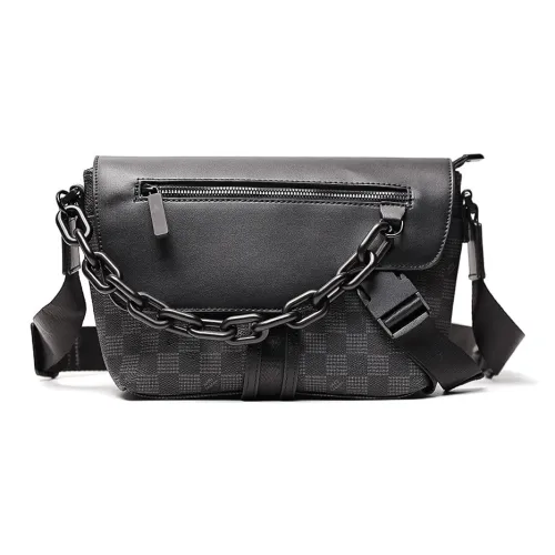 Old Man's Head ПВХ Сумка через плечо Стандартная Мужская Многоцветная