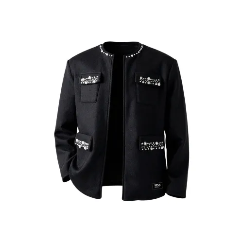 SZSX Черный Унисекс Куртки