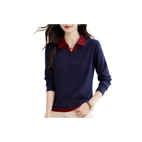 The Temptation Of The Muse Отложной воротник T Рубашка Женская