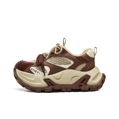 XMZY Witch Collection визуально увеличивает рост Низкий топ Толстая подошва Кроссовки Женские