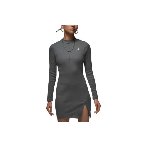 Джордан Длинный рукав Платье Женское